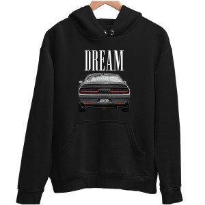 BLUZA UNISEX 280g DODGE CHALLENGER DREAM PREZENT