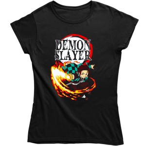 TANJIROU KOSZULKA DAMSKA DEMON SLAYER ANIME MANGA