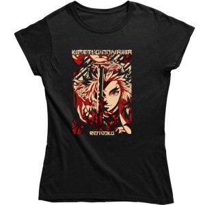 RENGOKU KOSZULKA DAMSKA DEMON SLAYER ANIME MANGA