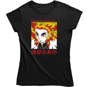 RENGOKU FILAR OGNIA KOSZULKA DAMSKA DEMON SLAYER
