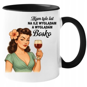 KUBEK PREZENT DLA PRZYJACIÓŁKI KOLEŻANKI NA URODZINY KOBIETY 35 45 55 65 70
