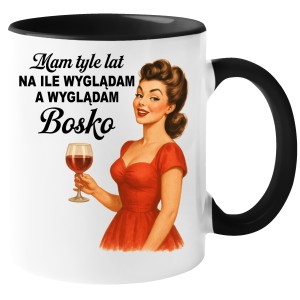 KUBEK PREZENT DLA PRZYJACIÓŁKI KOLEŻANKI NA URODZINY KOBIETY 35 45 55 65 70