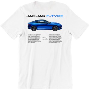 JAGUAR F-TYPE KOSZULKA MĘSKA T-SHIRT 190g