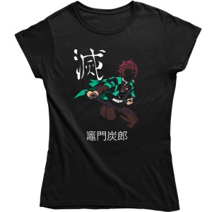 TANJIRO KAMADO DAMSKA KOSZULKA DEMON SLAYER