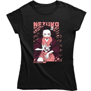NEZUKO KAMADO DAMSKA KOSZULKA DEMON SLAYER