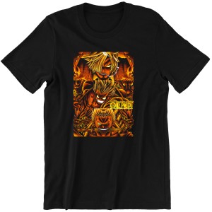 ONE PIECE LUFFY SANJI ZORO MĘSKA KOSZULKA ANIME MANGA