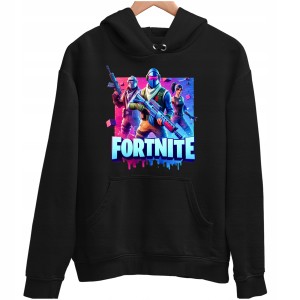 BLUZA DZIECIĘCA FORTNITE unisex PREZENT na URODZINY ŚWIĘTA + IMIĘ 