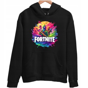 BLUZA DZIECIĘCA FORTNITE unisex PREZENT na URODZINY ŚWIĘTA + IMIĘ