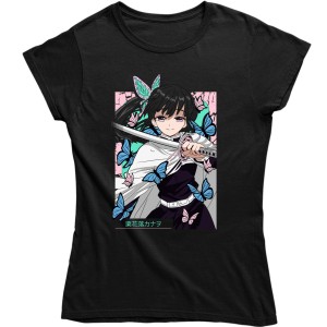 DAMSKA KOSZULKA KANAO KIMETSU NO YAIBA ANIME