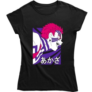 DAMSKA KOSZULKA AKAZA KIMETSU NO YAIBA ANIME 