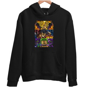 BLUZA ONE PIECE LUFFY SANJI ZORO ANIME UNISEX NA PREZENT