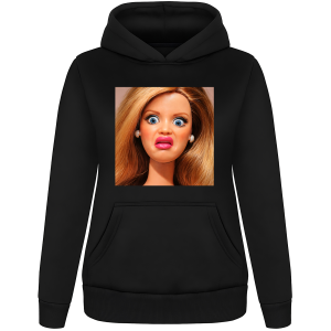 ZABAWNA śmieszna BLUZA DAMSKA DISGUSTED DOLL FACE MEM MEMY PREZENT URODZINY ŚWIĘTA