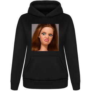 ZABAWNA śmieszna BLUZA DAMSKA DISGUSTED DOLL FACE MEM MEMY PREZENT URODZINY ŚWIĘTA 