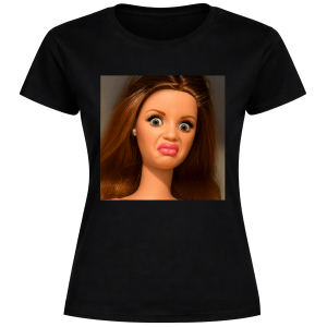 KOSZULKA DAMSKA DISGUSTED DOLL FACE MEM MEMY PREZENT URODZINY ŚWIĘTA