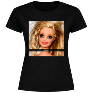 ŚMIESZNA KOSZULKA DAMSKA "Jest Ok" DOLL FACE MEM MEMY PREZENT URODZINY ŚWIĘTA 