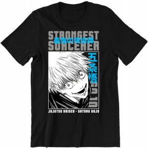 SATORU GOJO KOSZULKA JUJUTSU KAISEN ANIME MANGA PREZENT URODZINY święta