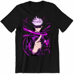 Satoru Gojo T-SHIRT KOSZULKA JUJUTSU KAISEN ANIME MANGA PREZENT URODZINY