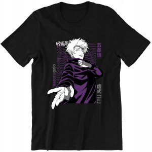 Satoru Gojo KOSZULKA JUJUTSU KAISEN ANIME MANGA PREZENT URODZINY ŚWIĘTA