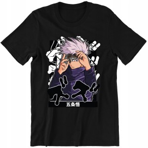 Satoru Gojo KOSZULKA JUJUTSU KAISEN ANIME MANGA PREZENT URODZINY ŚWIĘTA