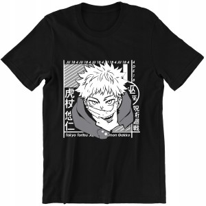 SUKUNA YUJI KOSZULKA JUJUTSU KAISEN ANIME MANGA PREZENT URODZINY ŚWIĘTA