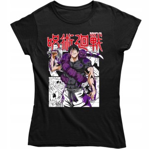 DAMSKA KOSZULKA TOJI JUJUTSU KAISEN ANIME MANGA PREZENT URODZINY 