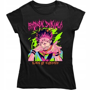 DAMSKA KOSZULKA SUKUNA KING JUJUTSU KAISEN ANIME MANGA PREZENT URODZINY 