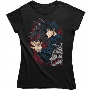 DAMSKA KOSZULKA MEGUMI JUJUTSU KAISEN ANIME MANGA PREZENT URODZINY 