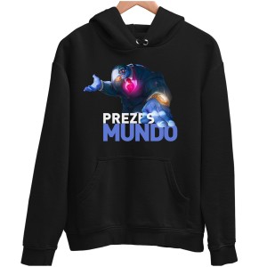 PREZES MUNDO ZABAWNA UNISEX BLUZA LEAGUE OF LEGENDS