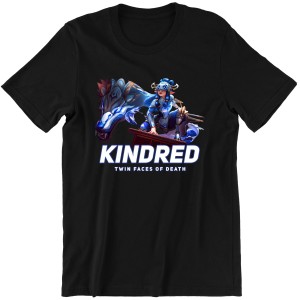KINDRED KOSZULKA LEAGUE OF LEGENDS NA PREZENT