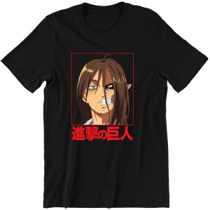 EREN KOSZULKA ATAK TYTANOW DLA FANA ANIME PREZENT