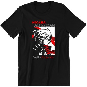 MIKASA ATTACK ON TITAN KOSZULKA NA PREZENT ANIME
