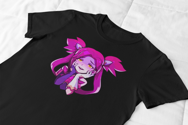 front-view-mockup-of-a-flat-lay-tee-against-a-soft-fabric-33942.png
