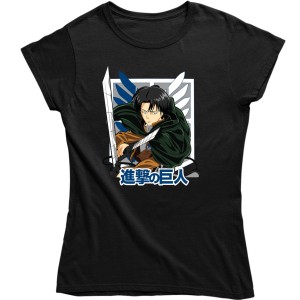 LEVI ATAK TYTANOW KOSZULKA DLA FANA ANIME PREZENT