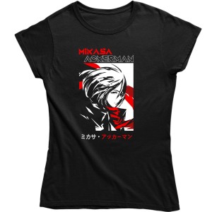 MIKASA ATTACK ON TITAN KOSZULKA NA PREZENT ANIME