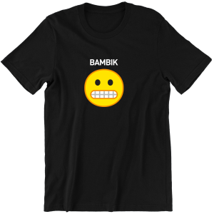 BAMBIK EMOTKA Emoji zabawna KOSZULKA TSHIRT PREZENT na URODZINY ŚWIĘTA