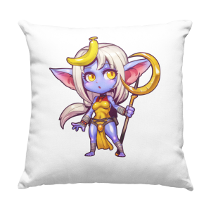 SORAKA ZABAWNA PODUSZKA + WYPEŁNIENIE 40x40cm LEAGUE OF LEGENDS PREZENT NA URODZINY ŚWIĘTA