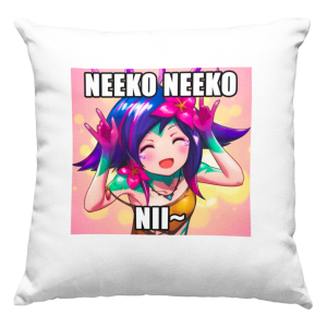 NEEKO ZABAWNA PODUSZKA + WYPEŁNIENIE 40x40cm LEAGUE OF LEGENDS PREZENT NA URODZINY ŚWIĘTA 