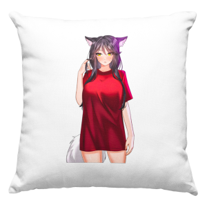 AHRI ZABAWNA PODUSZKA + WYPEŁNIENIE 40x40cm LEAGUE OF LEGENDS PREZENT NA URODZINY ŚWIĘTA 