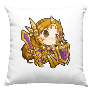 LEONA ZABAWNA PODUSZKA + WYPEŁNIENIE 40x40cm LEAGUE OF LEGENDS PREZENT NA URODZINY ŚWIĘTA