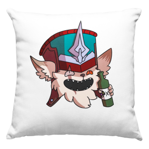 KLED ZABAWNA PODUSZKA + WYPEŁNIENIE 40x40cm LEAGUE OF LEGENDS PREZENT NA URODZINY ŚWIĘTA