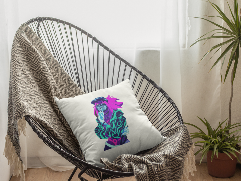 template-of-a-square-pillow-lying-on-an-acapulco-chair-indoors-a15176.png