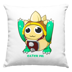 RAMMUS ZABAWNA PODUSZKA + WYPEŁNIENIE 40x40cm LEAGUE OF LEGENDS PREZENT NA URODZINY ŚWIĘTA