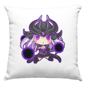 SYNDRA ZABAWNA PODUSZKA + WYPEŁNIENIE 40x40cm LEAGUE OF LEGENDS PREZENT NA URODZINY ŚWIĘTA 