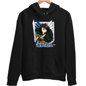 LEVI ATAK TYTANOW ANIME BLUZA UNISEX NA PREZENT