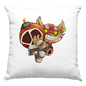 ZIGGS ZABAWNA PODUSZKA + WYPEŁNIENIE 40x40cm LEAGUE OF LEGENDS PREZENT NA URODZINY ŚWIĘTA 