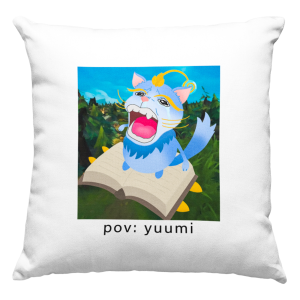 YUUMI ZABAWNA PODUSZKA + WYPEŁNIENIE 40x40cm LEAGUE OF LEGENDS PREZENT NA URODZINY ŚWIĘTA
