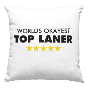 TOP LANER ZABAWNA PODUSZKA + WYPEŁNIENIE 40x40cm LEAGUE OF LEGENDS PREZENT NA URODZINY ŚWIĘTA 