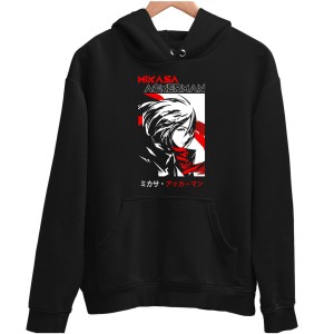 MIKASA ATTACK ON TITAN ANIME BLUZA UNISEX PREZENT