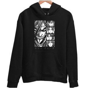 EREN ATTACK ON TITAN ANIME BLUZA UNISEX PREZENT