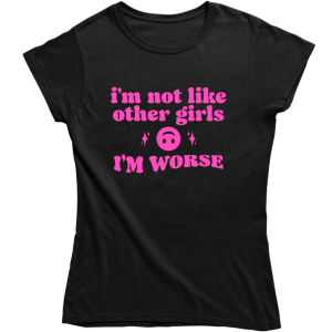IM NOT LIKE OTHERS GIRLS ŚMIESZNA damska KOSZULKA PREZENT na URODZINY ŚWIĘTA